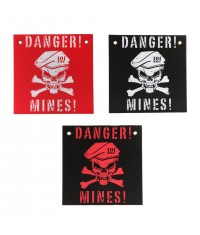 PANNEAU DANGER MINES