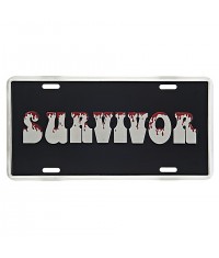 PLAQUE IMMATRICULATION SURVIVOR