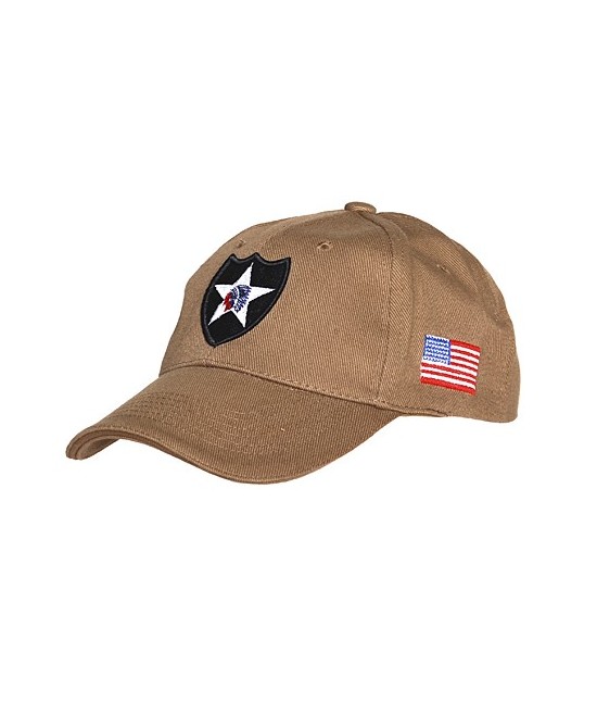 CASQUETTE US 2ND INFANTERY