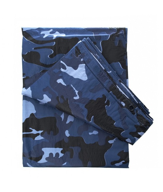 Bache militaire Camouflage CE polyvalente imperméable 3x3 m