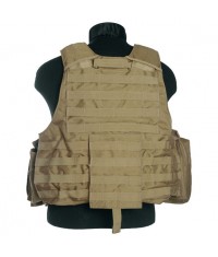 GILET TACTIQUE AVEC RELEASE COYOTE