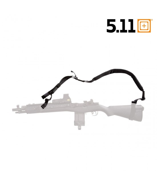 Tbest sangle de fusil à un point Sangle de bretelle de fusil à un point en  nylon réglable Tactic pour l'entraînement militaire - Cdiscount Bricolage