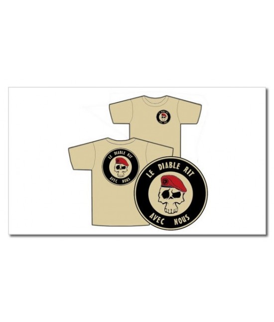 TSHIRT PARA - LE DIABLE - TAN