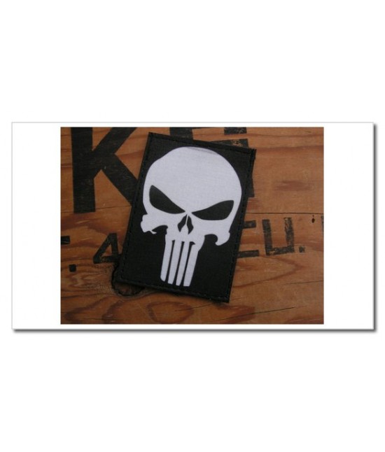 PATCH VELCRO PUNISHER - BLACK