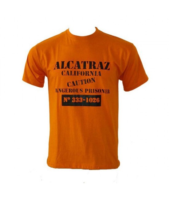 T SHIRT ALCATRAZ - Dangerous prisoner T SHIRT ALCATRAZ - Dangerous prisoner