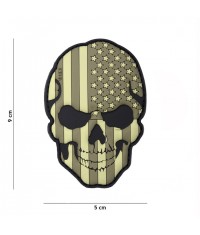 PATCH SKULL USA BASSE VISIBILITÉ