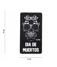 PATCH DIA DE MUERTOS NOIR