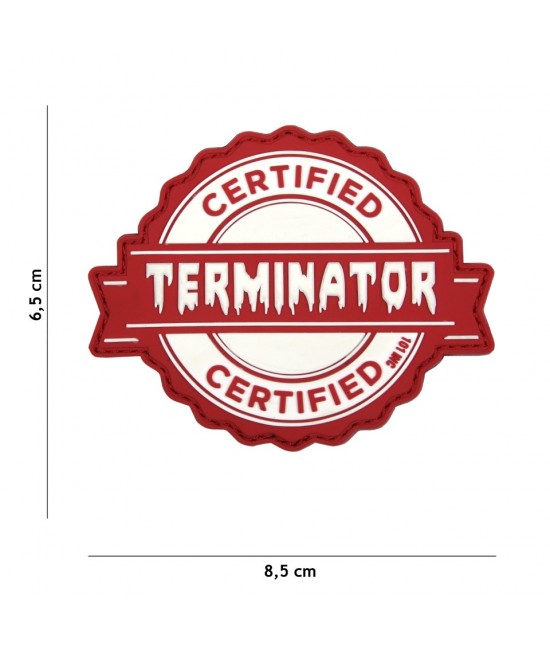 PATCH TERMINATOR ROUGE