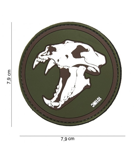 PATCH SABERTOOTH TIGER VERT