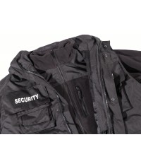 VESTE INTERVENTION SÉCURITÉ - NOIR