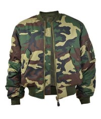 BLOUSON PILOTE BOMBERS WOODLAND