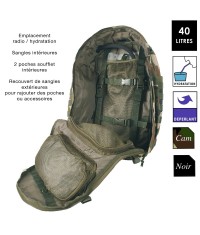 SAC D'ASSAULT MILITAIRE