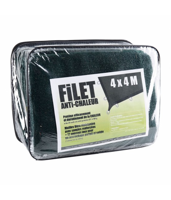 FILET ANTI CHALEUR 4 X 4 M