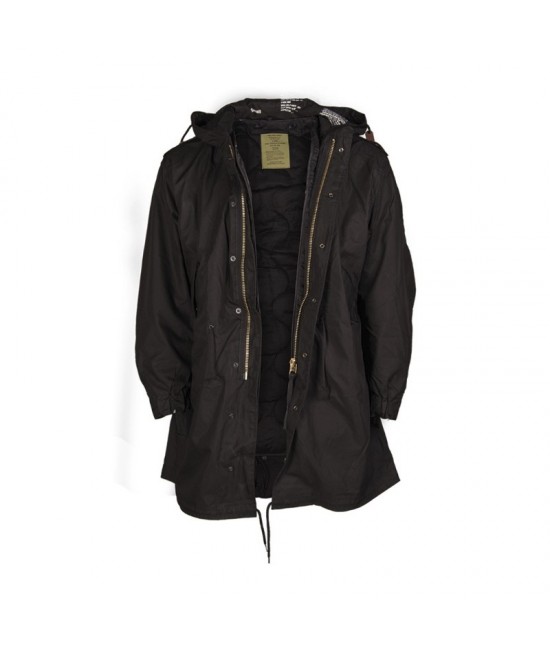 Parka US M-51 Fishtail fieldjacket NOIR Parka US M-51 Fishtail fieldjacket NOIR